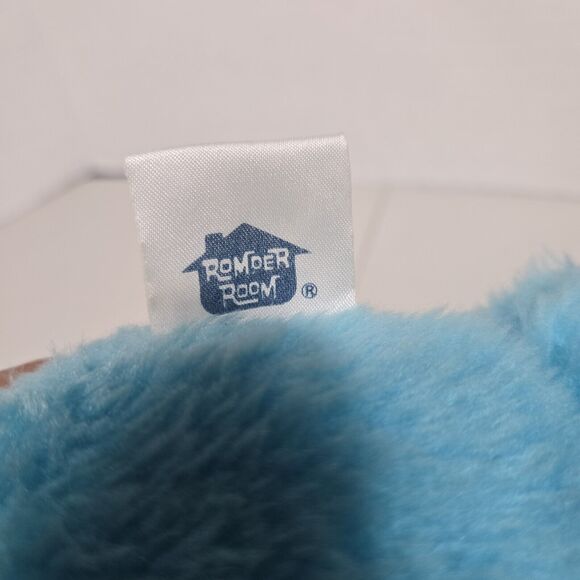 Vintage 1979 Romper Room Blue Hippopotamus Plush Stuffed Animal Super Rare - Picture 6 of 8